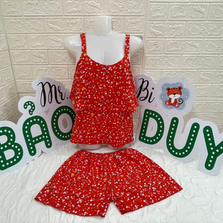 SET BỘ ĐỒ NGỦ 1 TẦNG  HỌA TIẾT SIÊU HOT HÈ 2023 - đồ bộ ngủ 2 dây dễ thương B.Boss ( ẢNH + VIDEO THẬT)