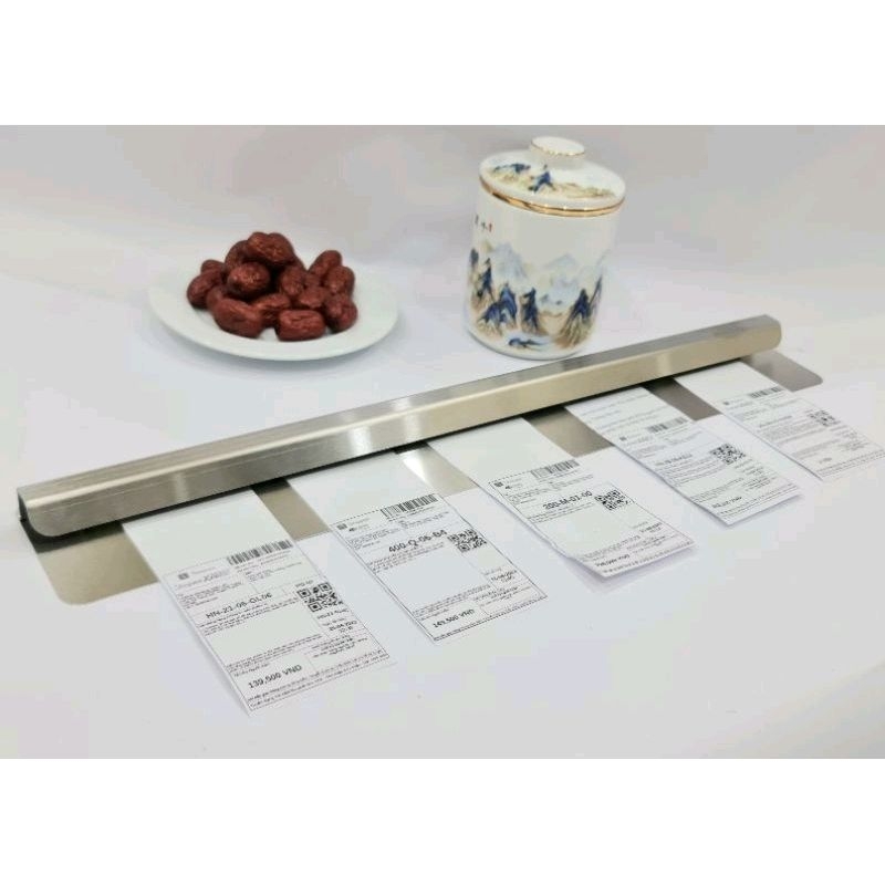 Thanh kẹp bill, thanh kẹp order 30cm, 40cm, 50cm, 60cm, 70cm,80cm,90cm,100cm có sẵn