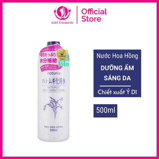 Nước hoa hồng ý dĩ / toner hatomugi ý dĩ Nhật Bản dưỡng ẩm trắng da ngăn ngừa lão hóa 500ml