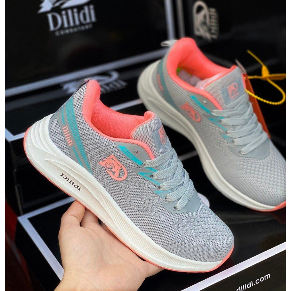 Giày nữ, giày thể thao nữ cực nhẹ, êm chân, thoáng khí