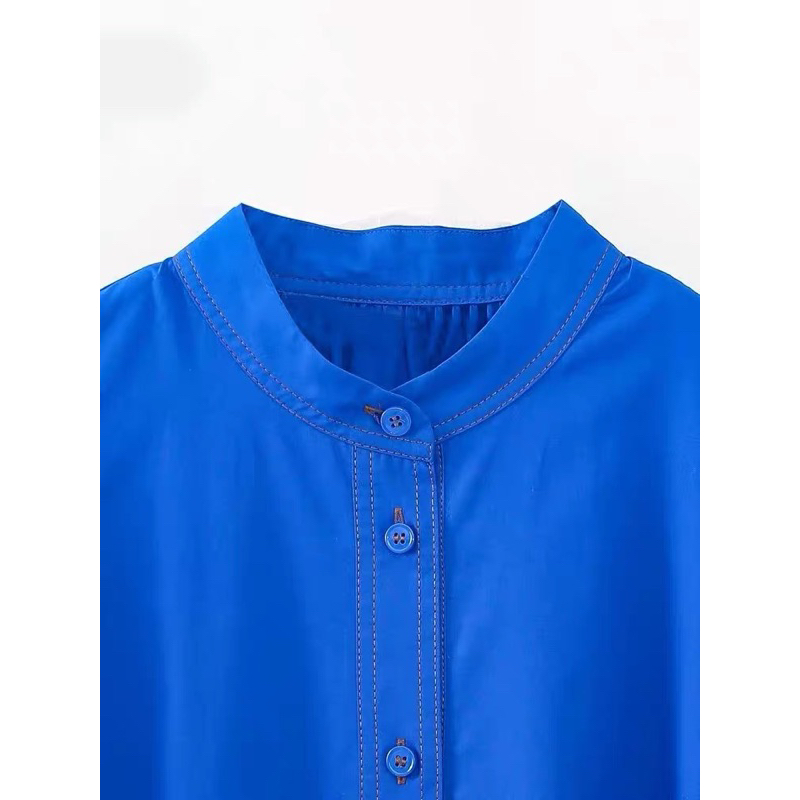 Đầm baby doll xanh dương hàng TQ