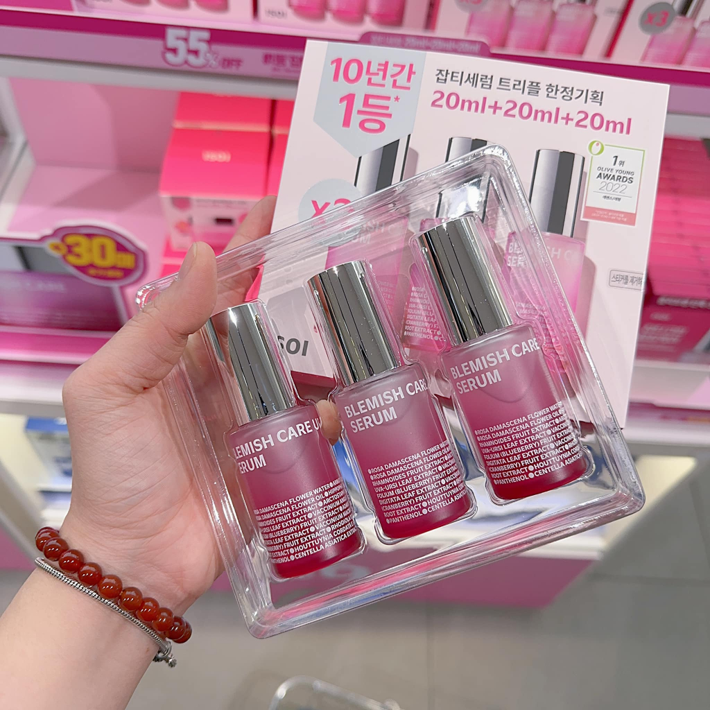 Serum ức chế thâm nám Bugarian Blemish Care ISOI Hàn