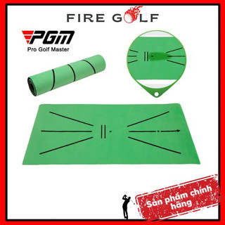 Thảm tập golf mini pgm djd030 chính hãng thể hiện quỹ đạo bóng