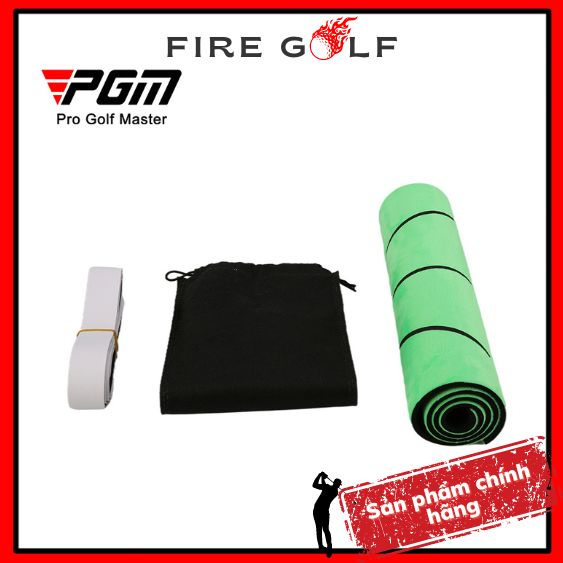 Thảm tập golf mini PGM DJD030 CHÍNH HÃNG thể hiện quỹ đạo bóng