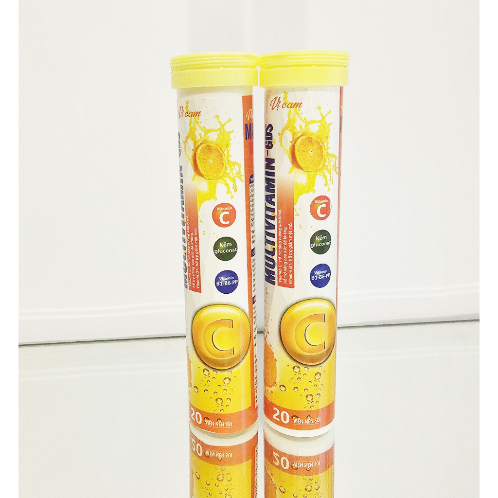 Multivitamin GDS C sủi vị cam