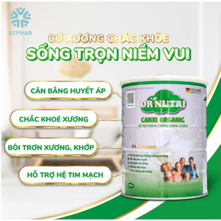 Sữa Canxi Glucosamin Organic Dr Nutri sữa bột cho xương khớp hấp thụ canxi nano cho khớp, chắc khỏe xương, giảm nhức mỏi