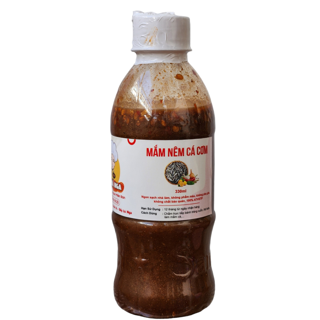 Mắm nêm nước đậm đặc Bếp Bà Nga, đặc sản Nha Trang, gia vị loại ngon (400gr)