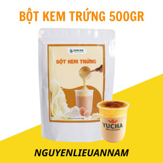 Bột kem trứng BKB 500gr thơm ngon, tiện lợi, béo ngậy