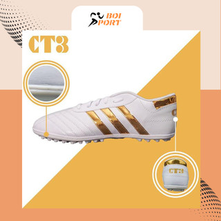 Giày đá bóng, giày đá banh 3 sọc ct3 chính hãng