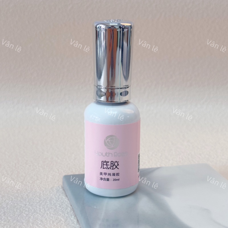 Sơn gel base top cứng móng hoa hồng 15ml và 20ml