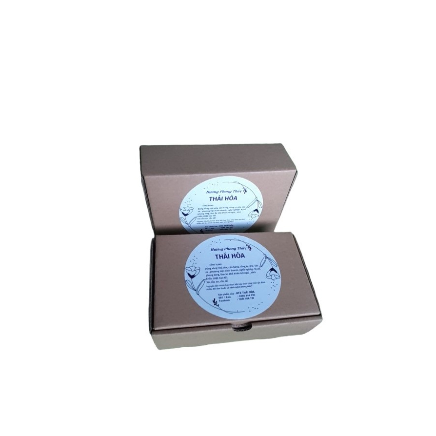 Combo 2 Hộp Hương Phong Thủy Xông Nhà, Cửa Hàng Công Ty, Thanh Tẩy Năng Lượng Xấu, Mang Lại May Mắn, Mua May Bán Đắt