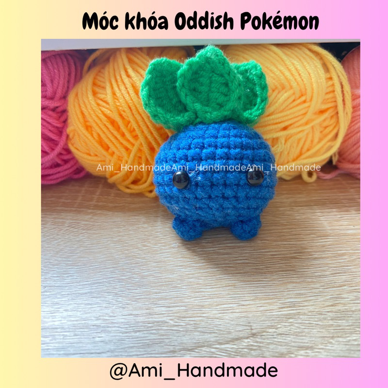 Móc khoá Pokemon (Sản phẩm len handmade)