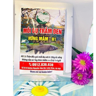 Thính Dụ Trắm Đen H1, mồi dụ trắm đen câu lục, thính câu đen chép Hưng Mắm