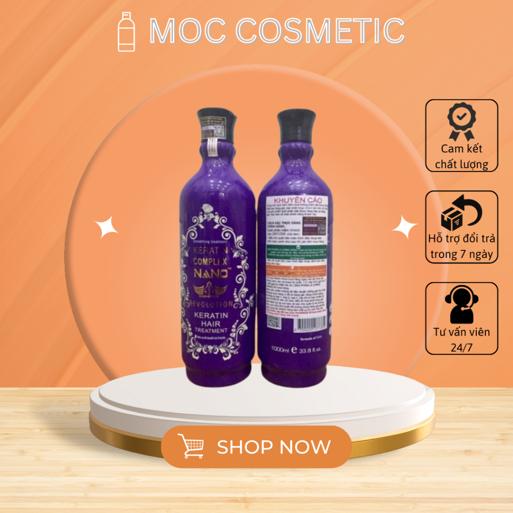 [CHÍNH HÃNG - SIÊU RẺ ] Hấp Keratin complex nano siêu phục hồi tóc hư tổn 100ML