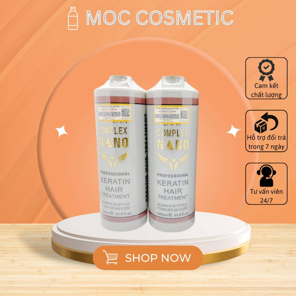 SIÊU CẤP  Hấp phục hồi cao cấp KERATIN NANO COMPLEX 1000ml