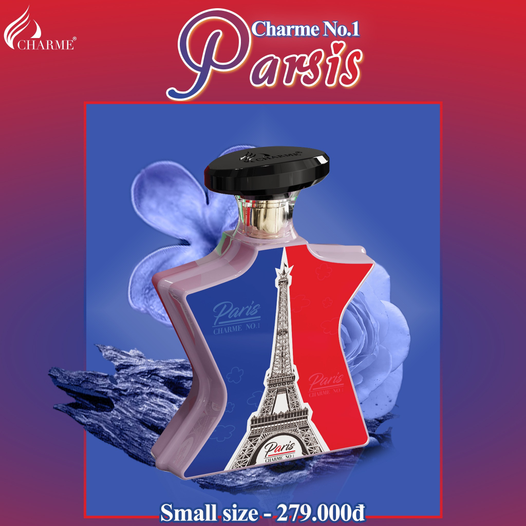 NƯỚC HOA CHARME NO.1 MINI SIZE 10ML► Charme No.1 Paris - For Her