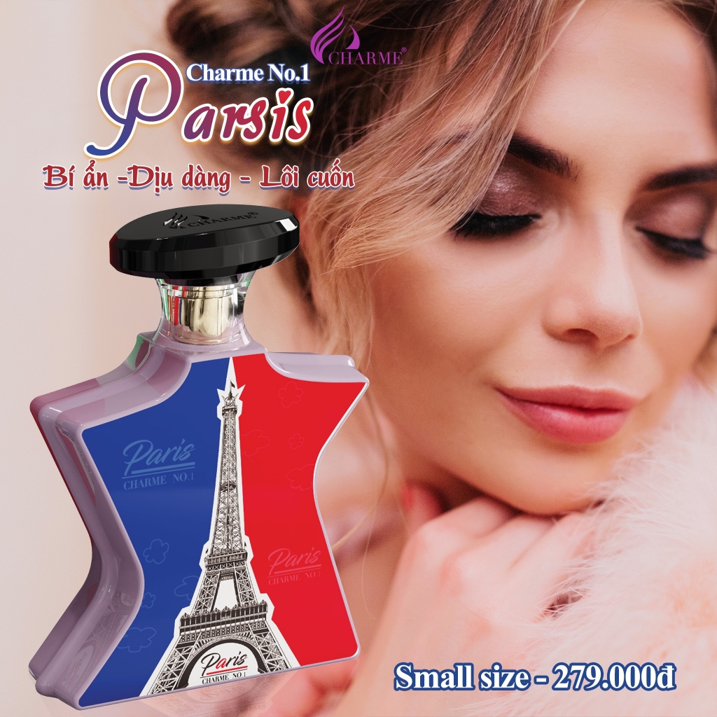 NƯỚC HOA CHARME NO.1 MINI SIZE 10ML► Charme No.1 Paris - For Her