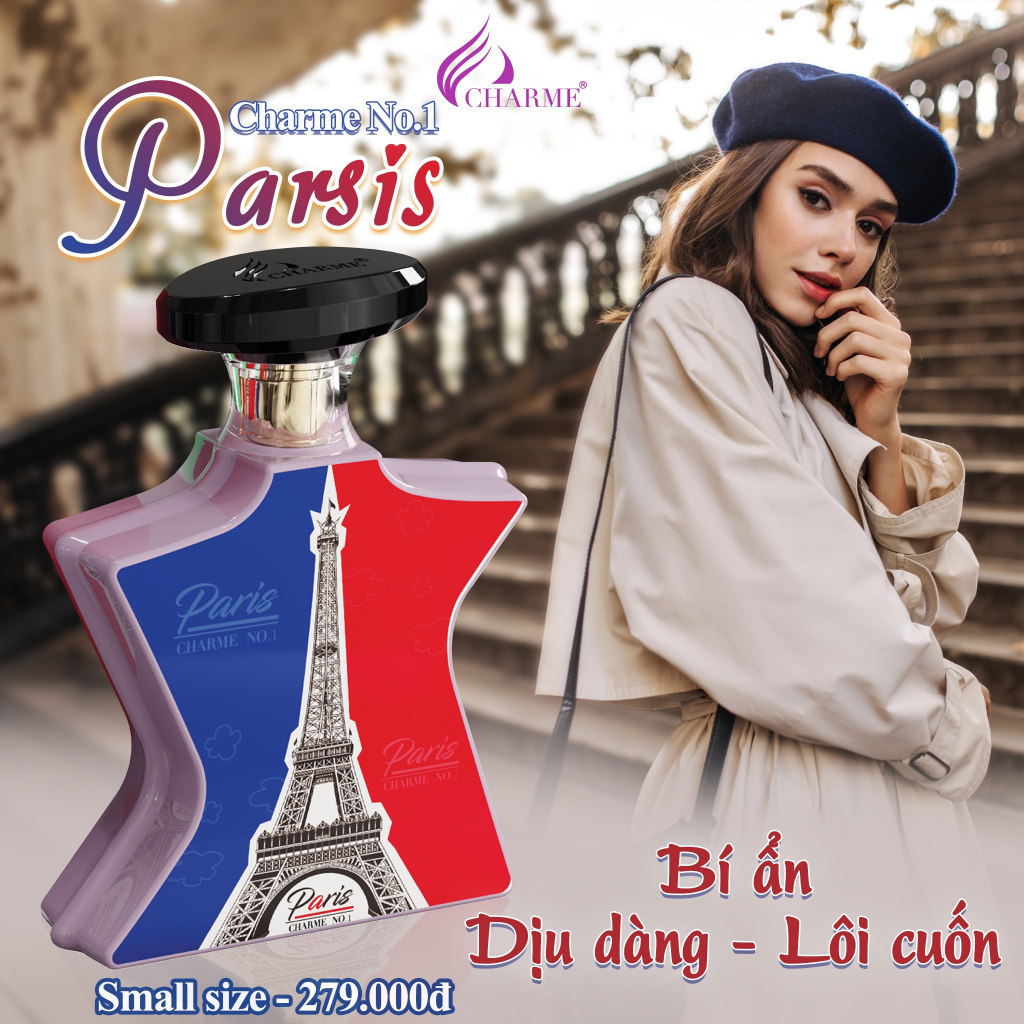 NƯỚC HOA CHARME NO.1 MINI SIZE 10ML► Charme No.1 Paris - For Her