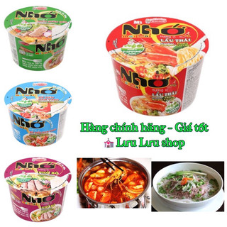 ( Bao bì mới ) Mì tô Nhớ lẩu thái tôm / miến sườn Nhớ tô