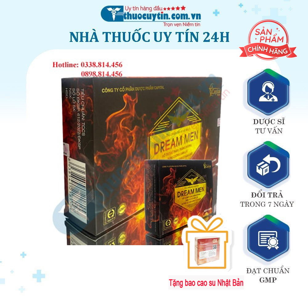 Dream men hộp  bổ thận tăng cường sinh lí nam