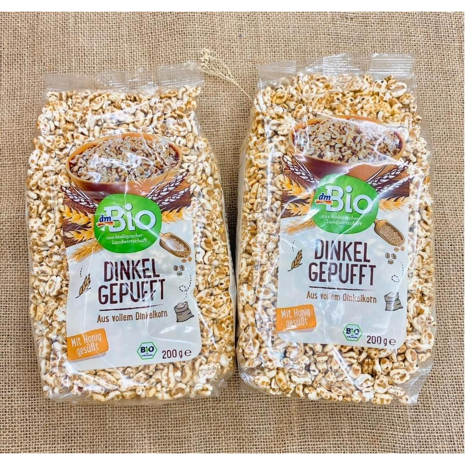 Bỏng lúa mì mật ong