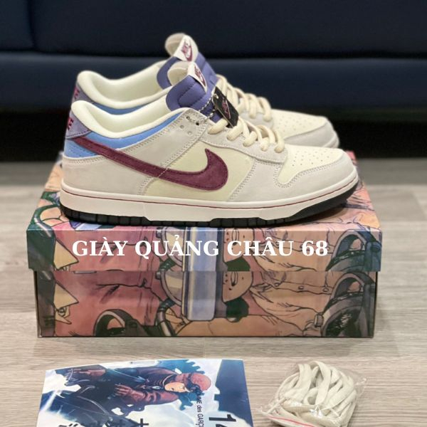 Giày Jordan SB Dunk Low Otomo Katsuhiro Grey Navy Purple cao cấp nhất, giày jd cao cấp SB full phụ kiện/Giày Quảng Châu