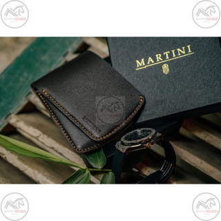 Ví Minimalist 01 Martini da bò thật - khâu thủ công - 01 ngăn lớn - 02 ngăn vừa - 06 ngăn thẻ - 04 lựa chọn màu sắc