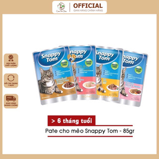 Pate Snappy Tom cho mèo gói 85gr-Pate Snappy Tom original for cat 85gr