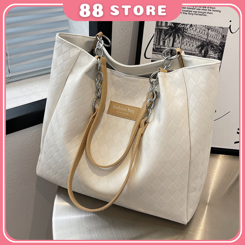 Túi xách nữ tote da pu công sở để vừa A4 đi học đi chơi phong cách hàn quốc giá rẻ đẹp 88store TX-233A