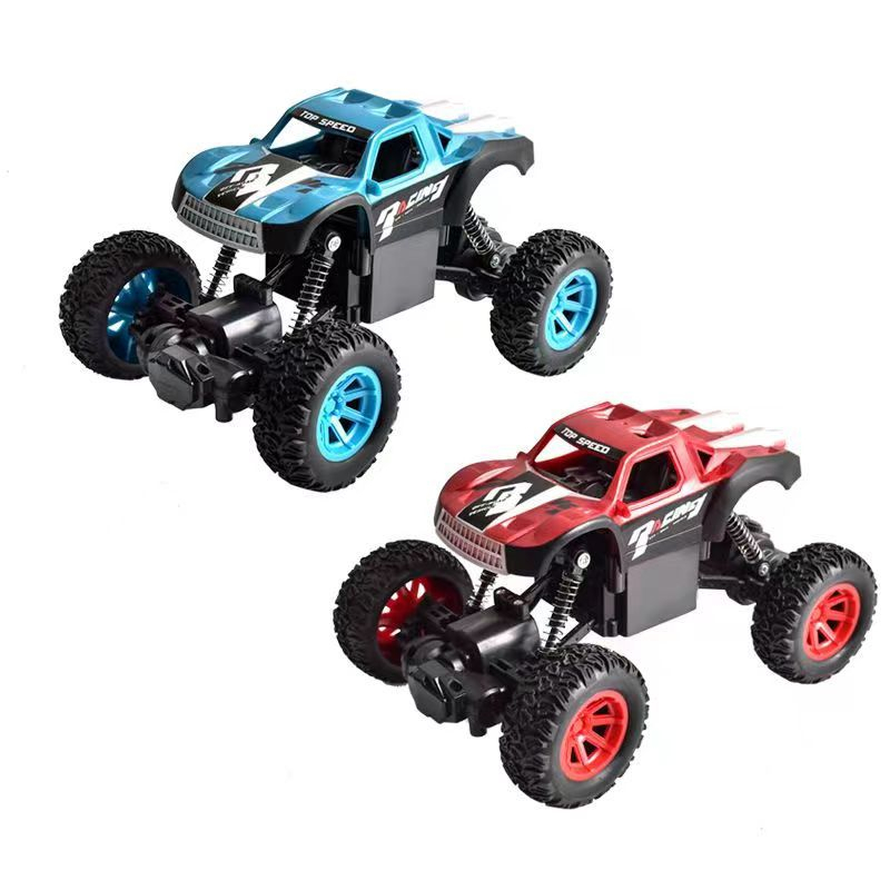 Xe Ô Tô Địa Hình Lò Xo Điều Khiển Từ Xa Kèm Pin Sạc