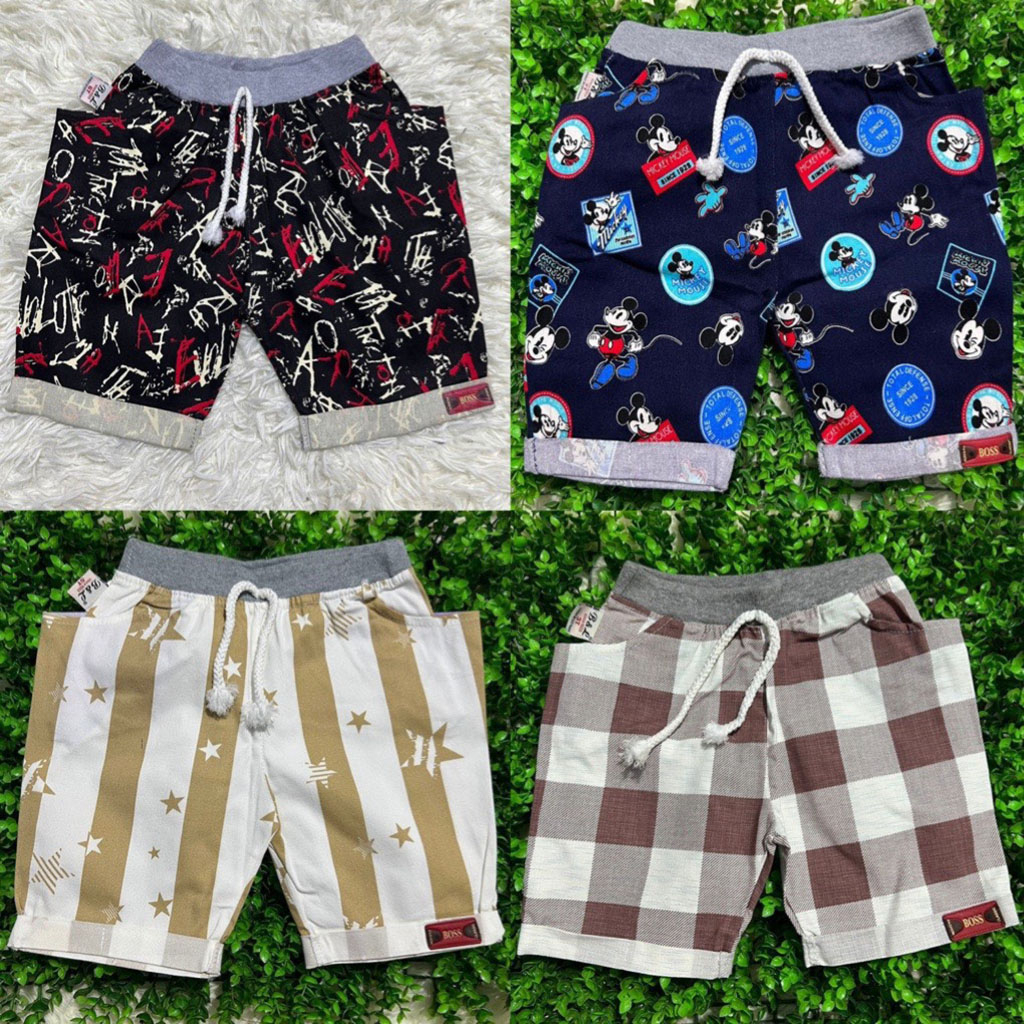 Quần short bé trai quần kaki bé trai 17-20kg