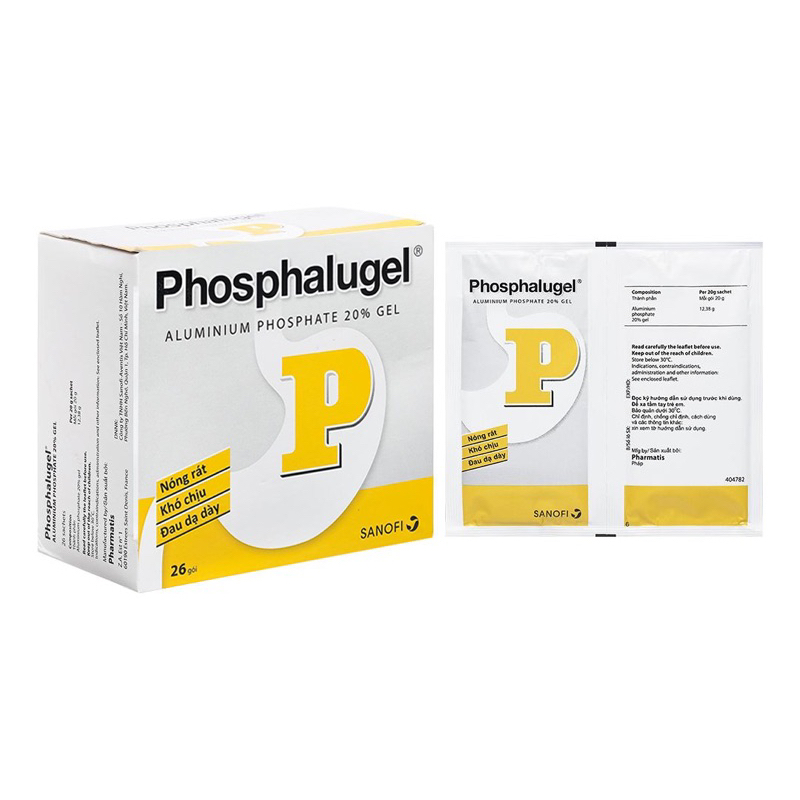 Lẻ gói Dạ Dày P  Phosphalugel - 1 Gói
