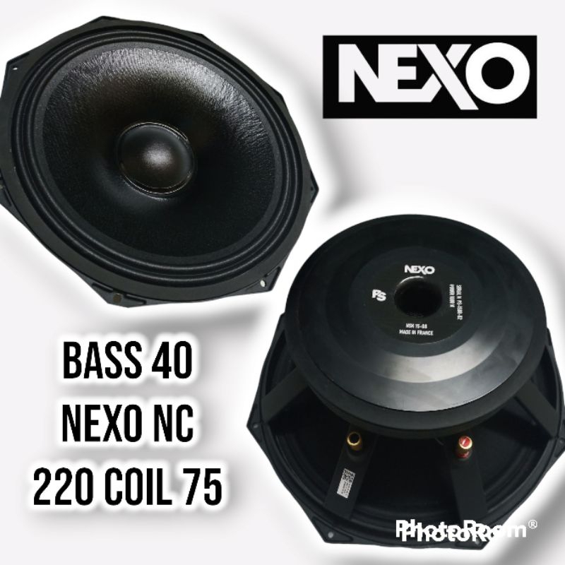 Củ Loa Bass Nexo PS-15 4 tấc ( 40 cm ) từ 220 coil 75