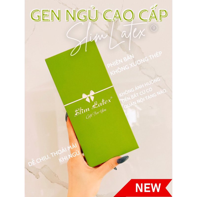 GEN NGỦ SLIMLATEX - Gen không xương, thun dệt nguyên tấm cao cấp