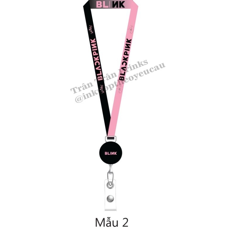 Dây đeo thẻ blackpink strap blackpink