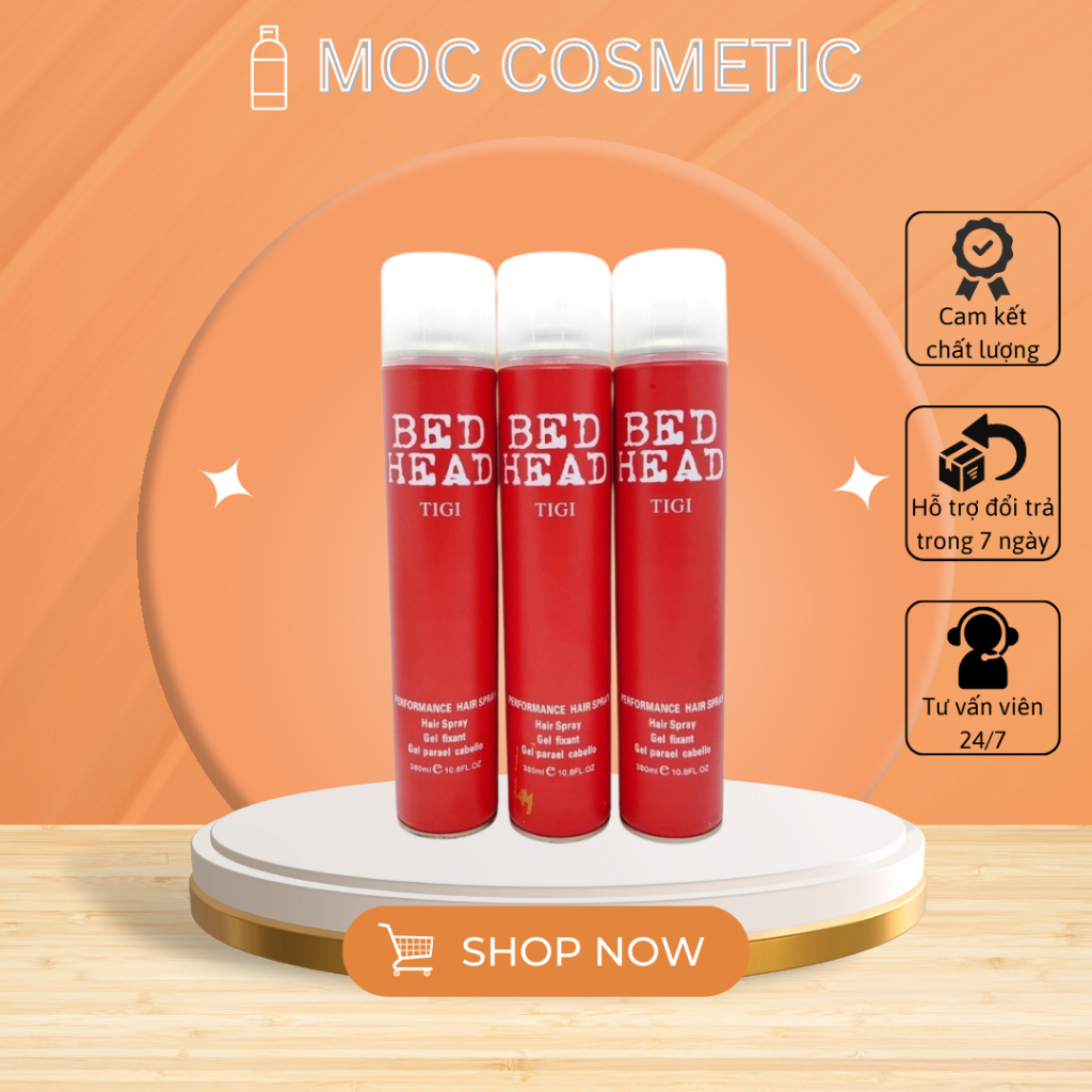 [CHÍNH HÃNG - SIÊU RẺ] Gôm Xịt Tóc Tigi Bed Head 360ml