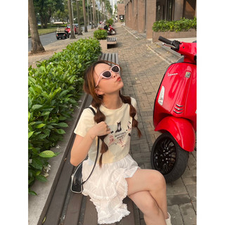 Áo croptop meomeo - [ảnh thật] - putactic