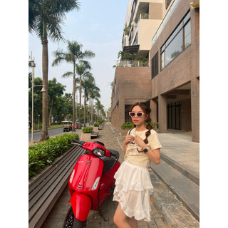 Áo croptop meomeo - [ảnh thật] - putactic