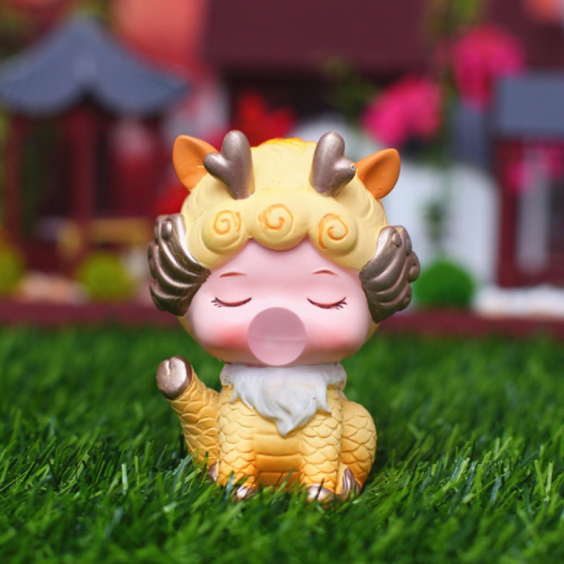 Tượng thạch cao tô màu cho bé gái size 20-23cm tặng kèm màu và cọ