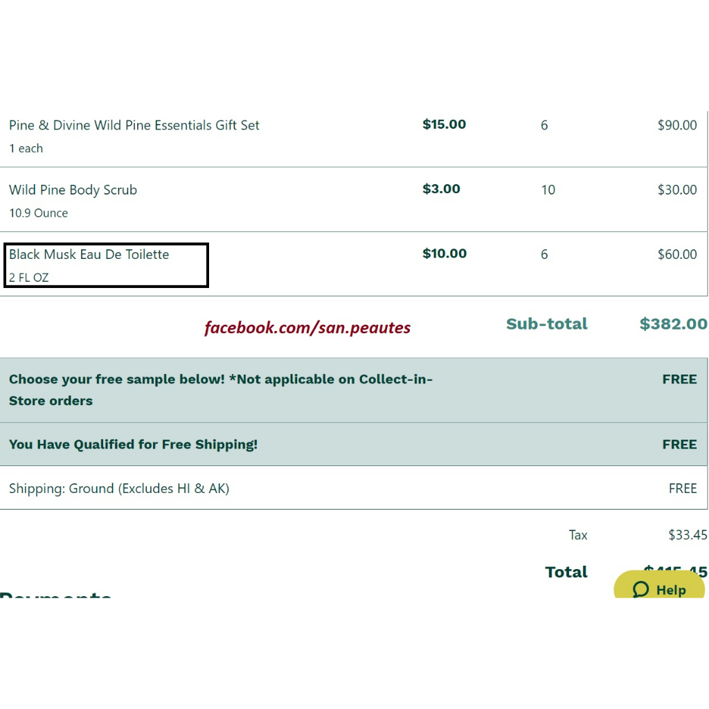 Nước hoa White musk/Black Musk Eau de Toilette The Body Shop