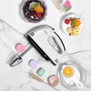 MÁY ĐÁNH TRỨNG, máy đánh trứng cầm tay mini 7 tốc độ