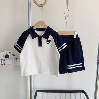 Bộ bé trai polo Phong cách