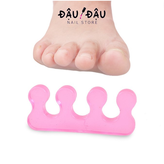 Kẹp tách ngón chân silicon bộ 2 cái - Phụ kiện làm nail chuyên nghiệp giá rẻ