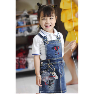 Yếm trẻ em,váy yếm bò bé gái, váy yếm bé gái, yếm bò ngắn, yếm jean mềm, yếm bò trẻ em