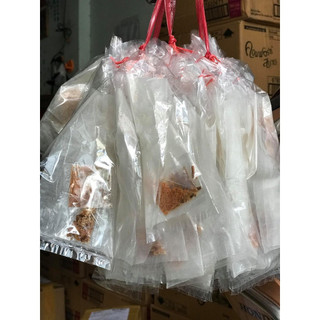 1 xâu bánh tráng phơi sương muối nhuyễn hành phi xâu 13 gói