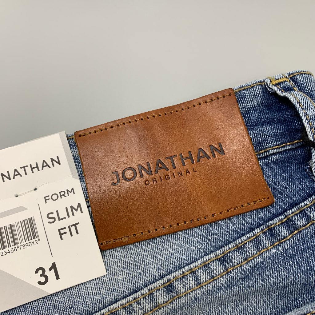 Quần Short Jeans Nam Xanh Sáng Mài JONATHAN QJ067 vải denim cao cấp co dãn nhẹ 4 chiều, form dáng chuẩn đẹp, trẻ trung