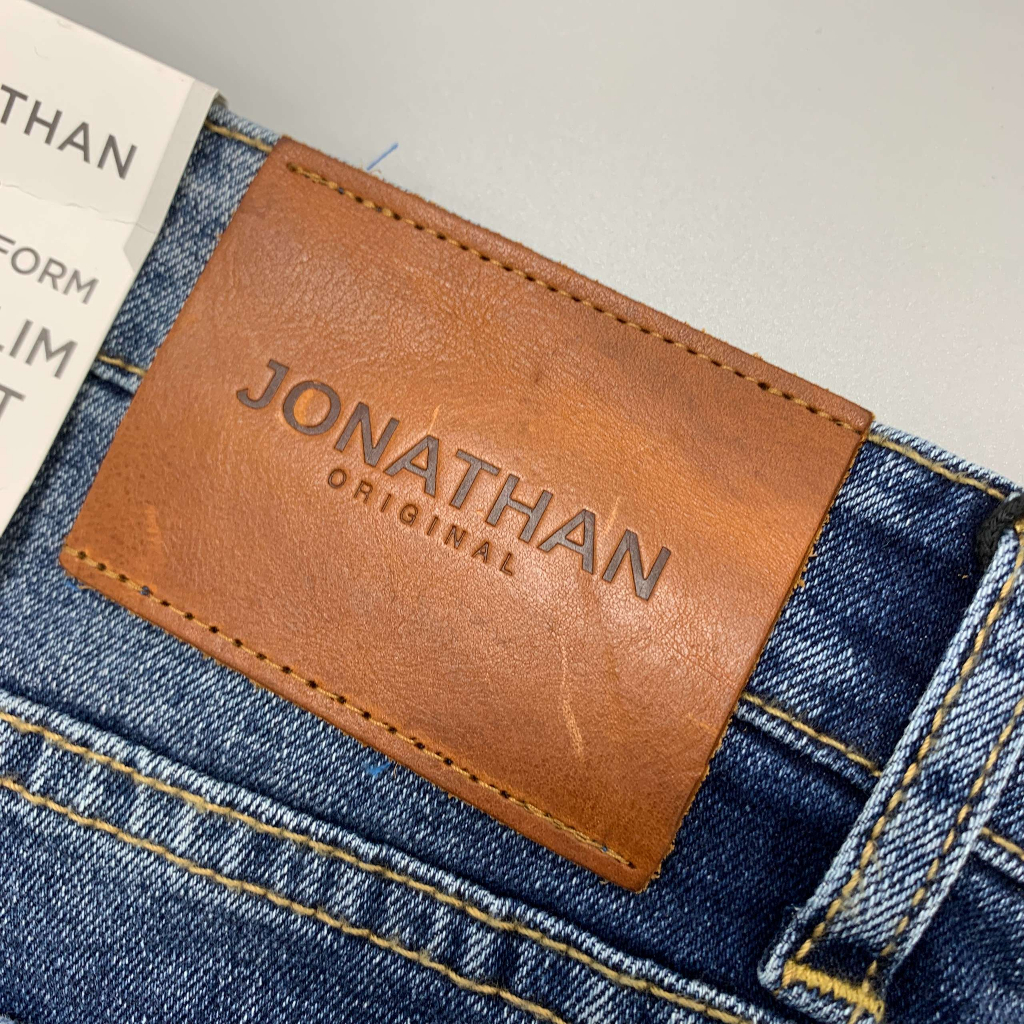 Quần Short Jeans Nam Xanh Nhạt Xước JONATHAN QJ065 vải denim cao cấp co dãn nhẹ 4 chiều, form dáng chuẩn đẹp, trẻ trung