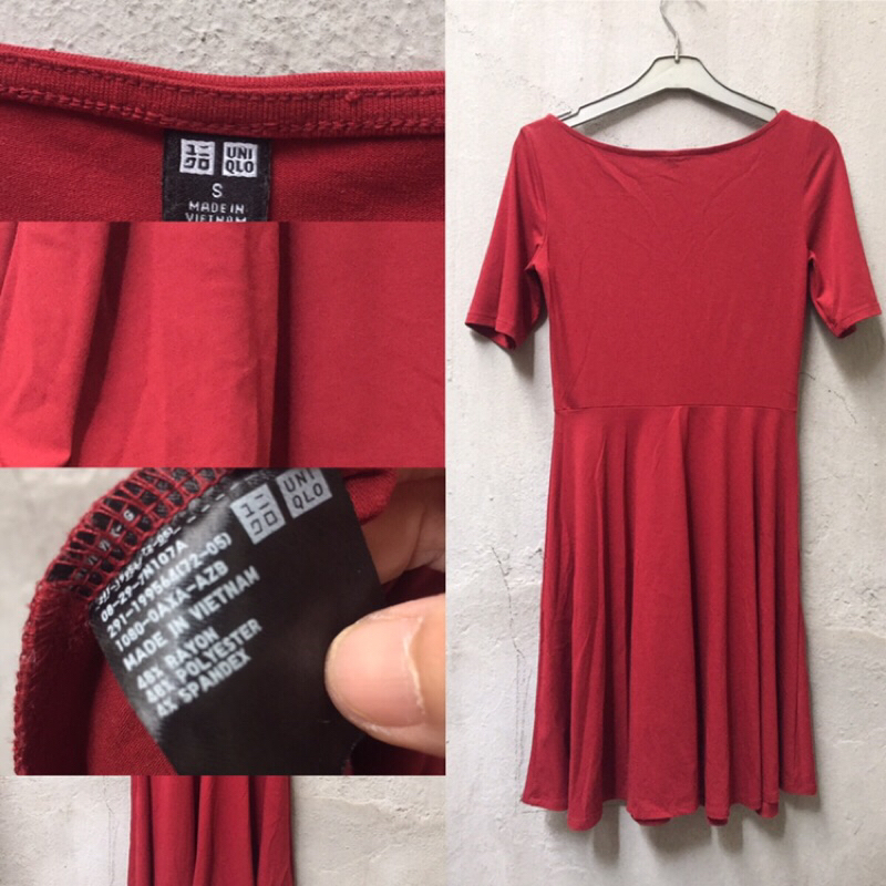 Váy Uniqlo size S hàng authentic đã qua sử dụng