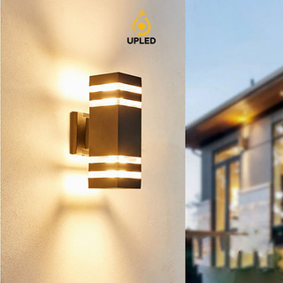 Đèn gắn tường ngoài trời Atimol trang trí ngoại thất 3 chế độ sáng kháng nước chuẩn IP65 Upled