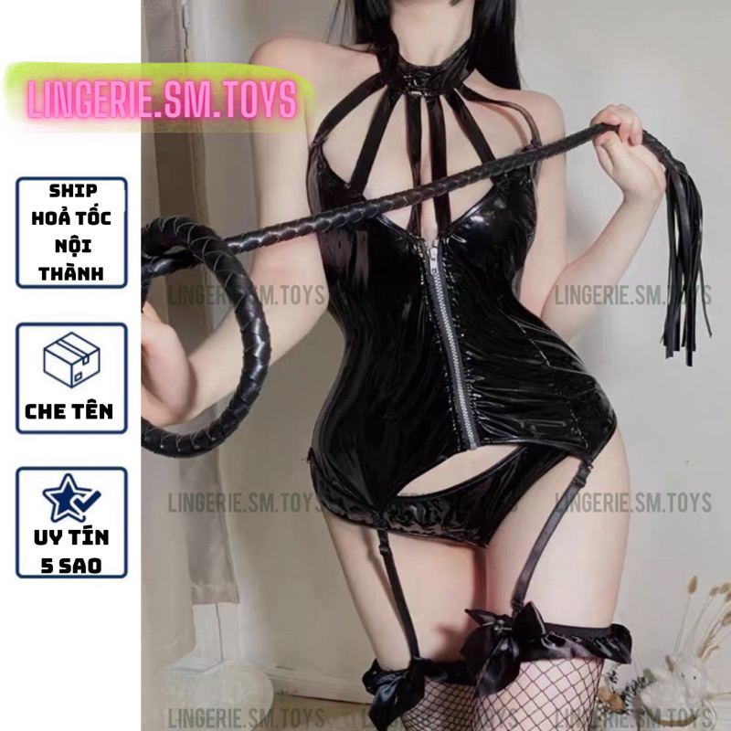 Body Da Dây Cut-Out | Nội Y Kẹp Vớ Siêu Gợi Cảm | Garter Sexy • LL2421